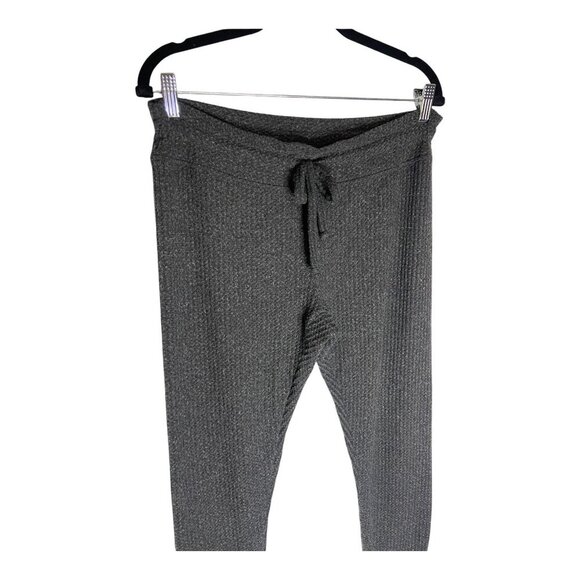 Beyond Yoga Waffle Knit Living Easy Grey Sweatpants-sz Medium - Picture 6 of 7